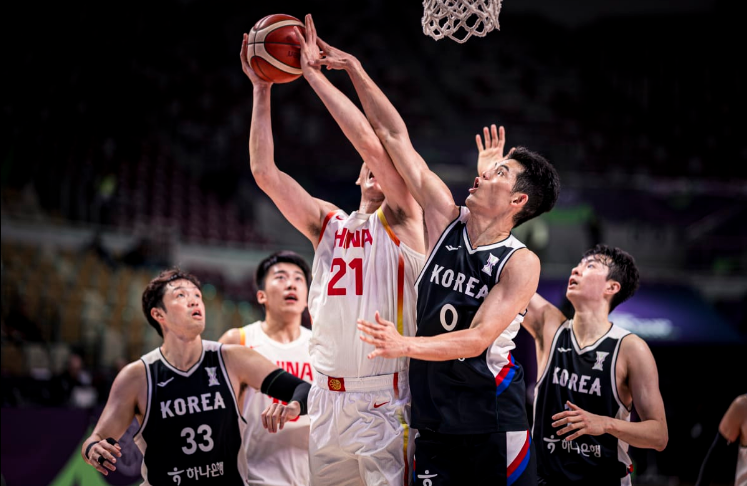 神针, 国男篮晋级, 他全场